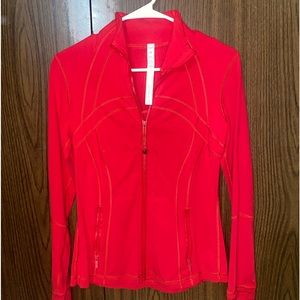 Lululemon Define Jacket, Size 6, Red
